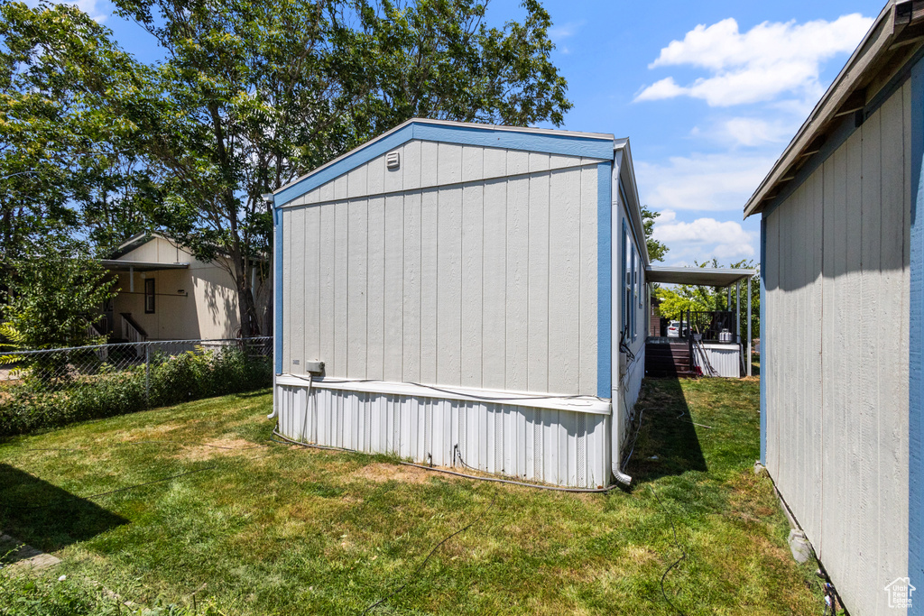 View of shed