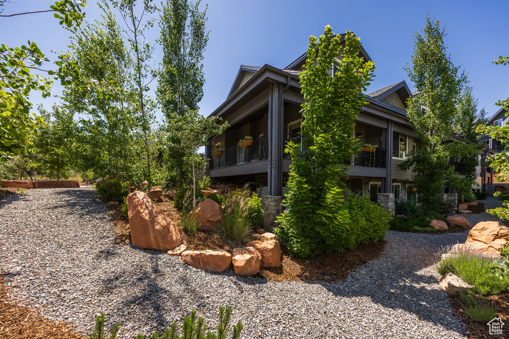 View of side of property