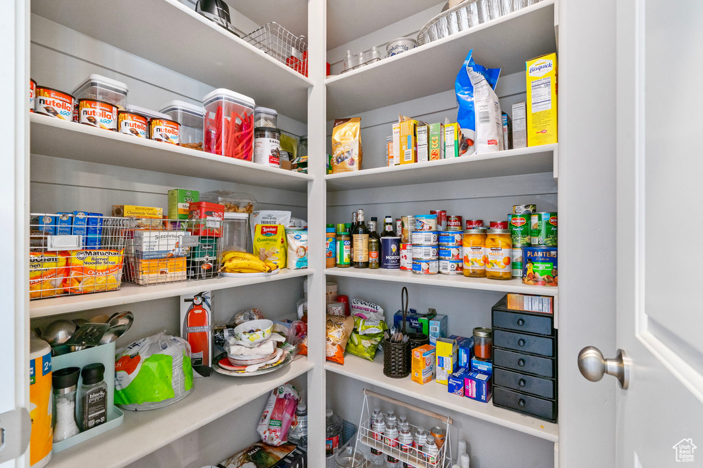 View of pantry