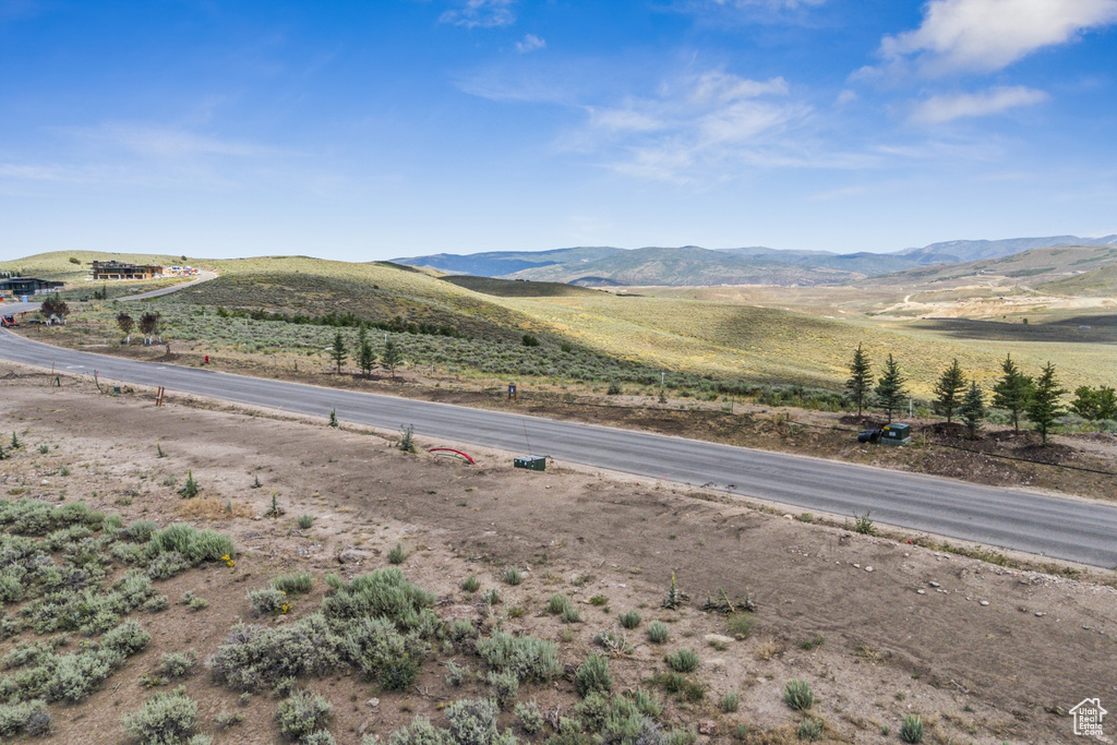 Mountain view featuring rural landscape
