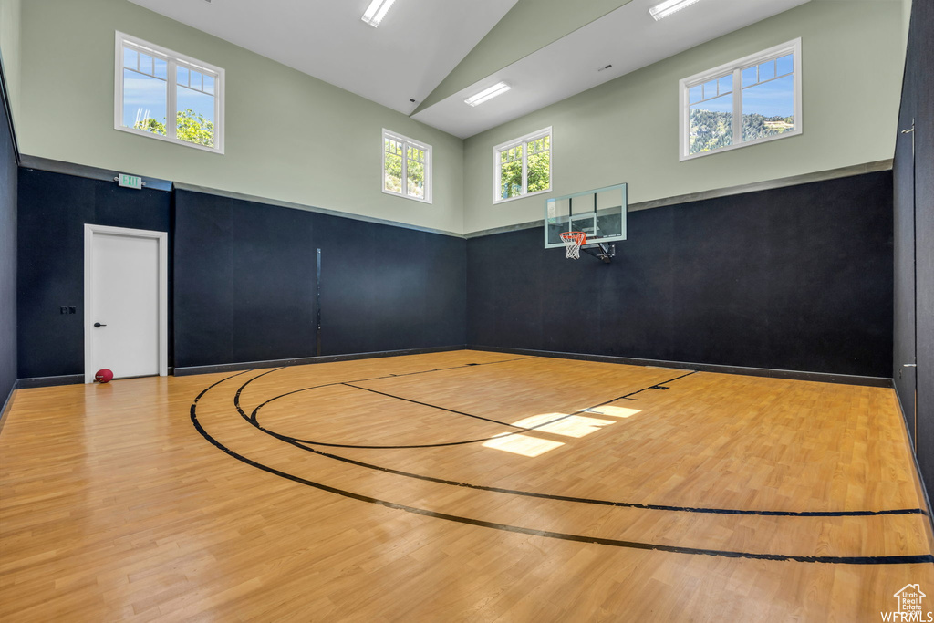 View of sport court with community basketball court