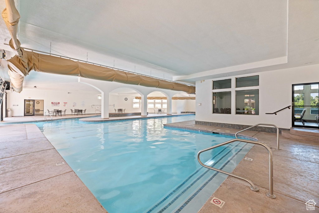View of indoor community pool