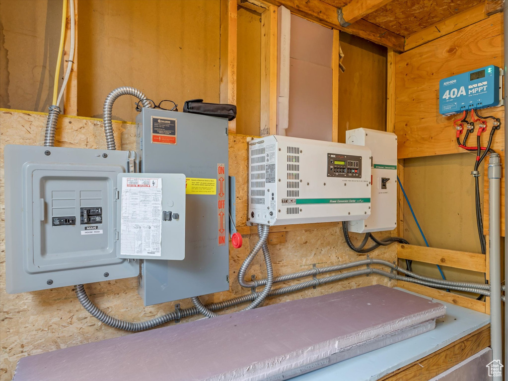 Utilities with electric panel