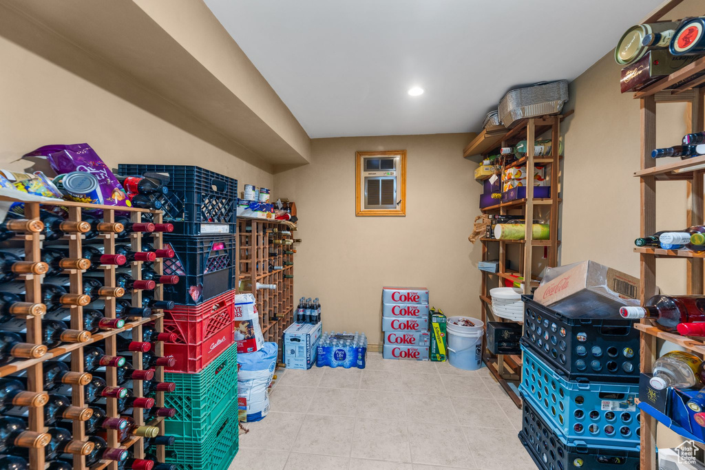 View of storage room