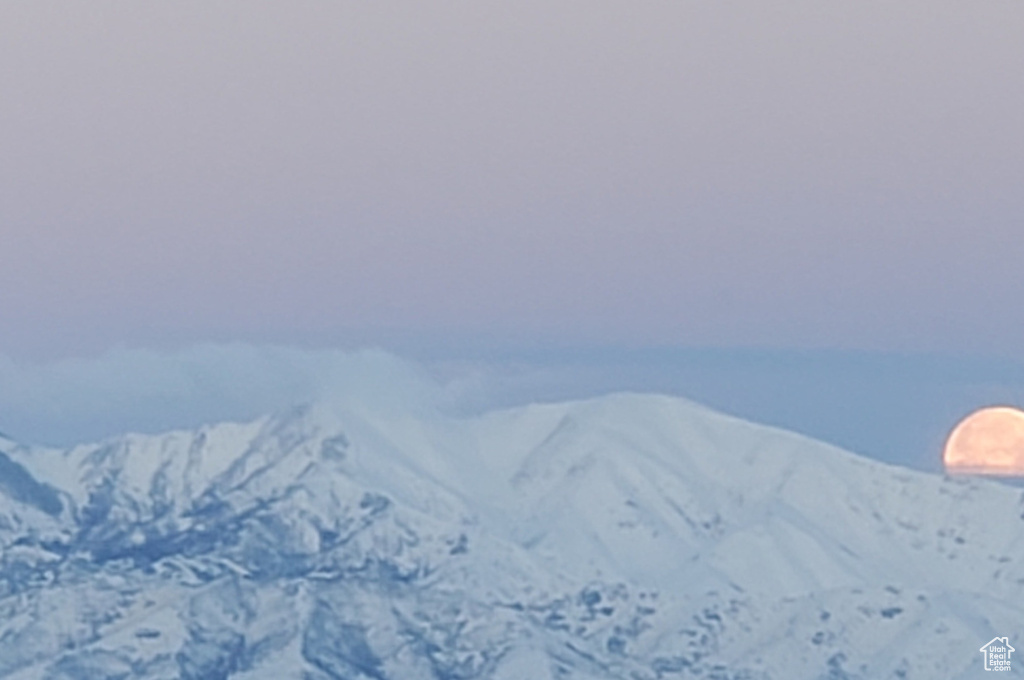 View of mountain background