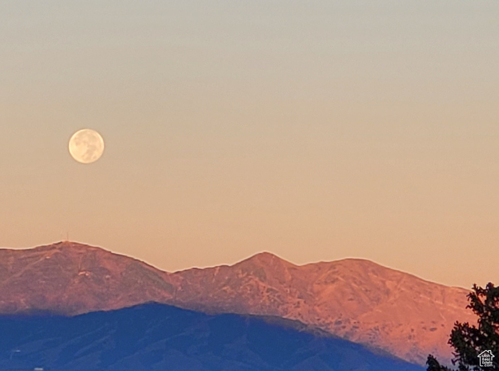 View of mountain backdrop