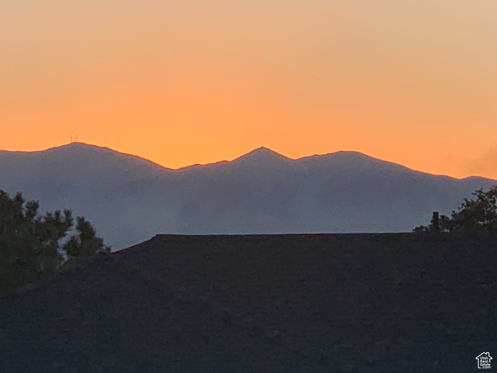 View of mountain backdrop