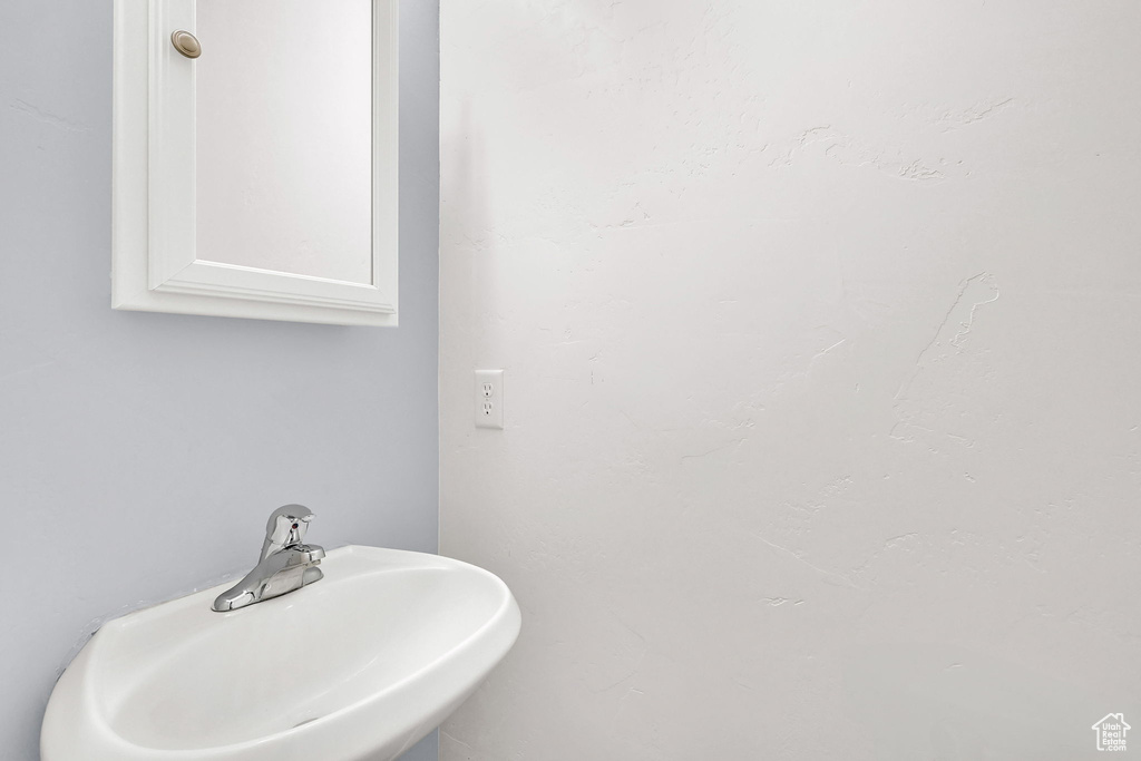 Bathroom featuring a sink