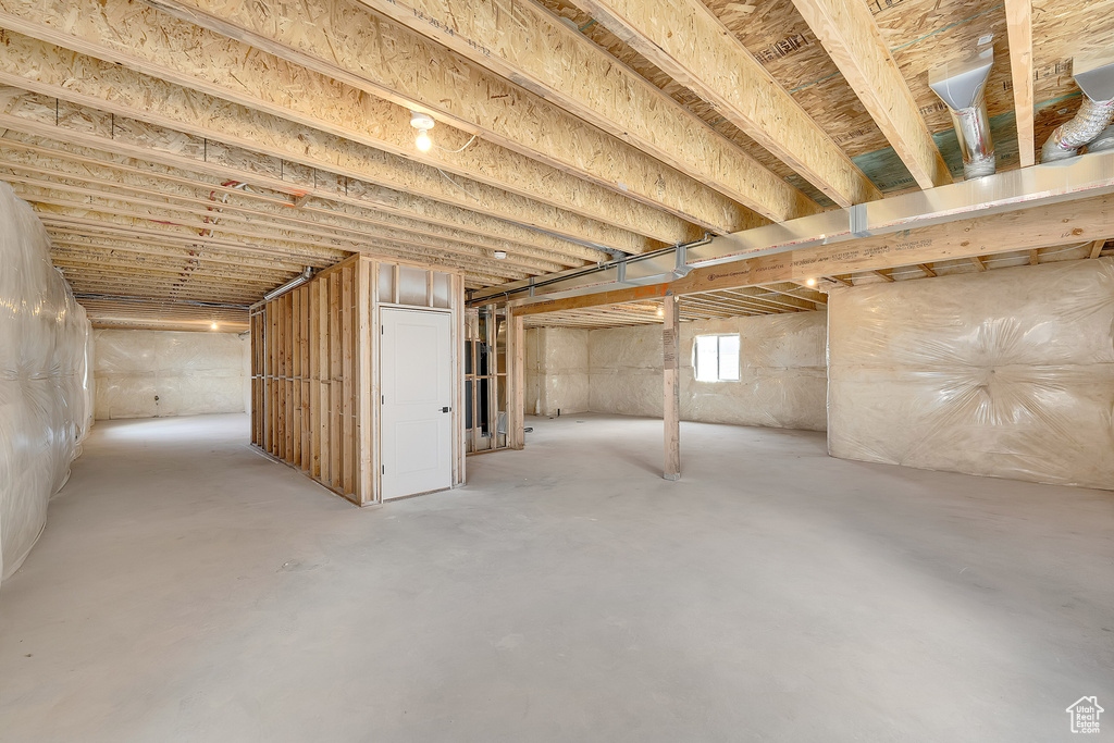 View of basement