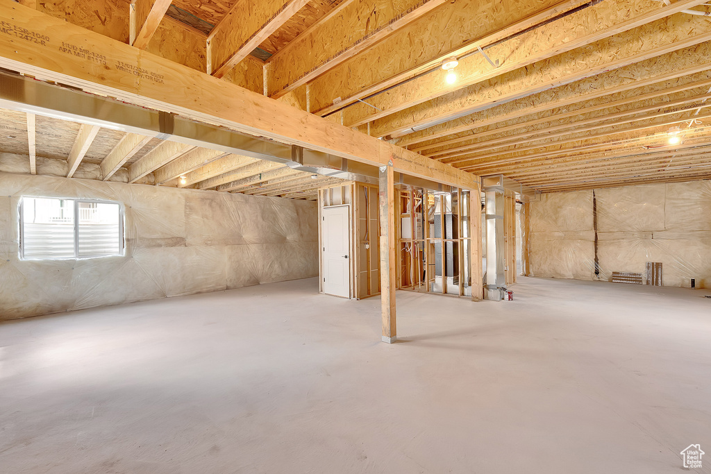 View of basement