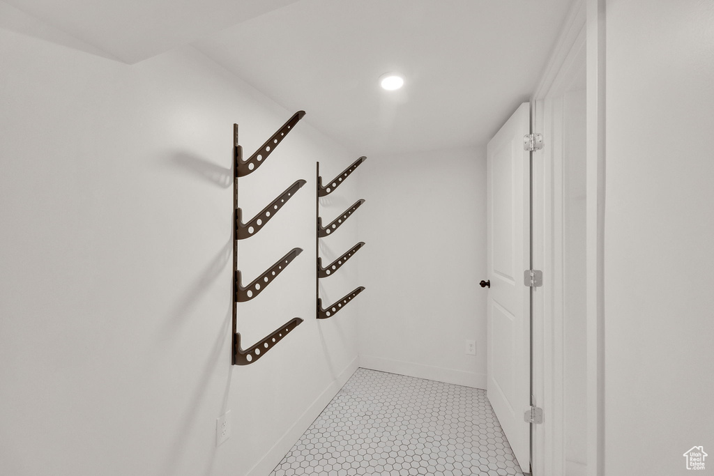 Hall featuring baseboards