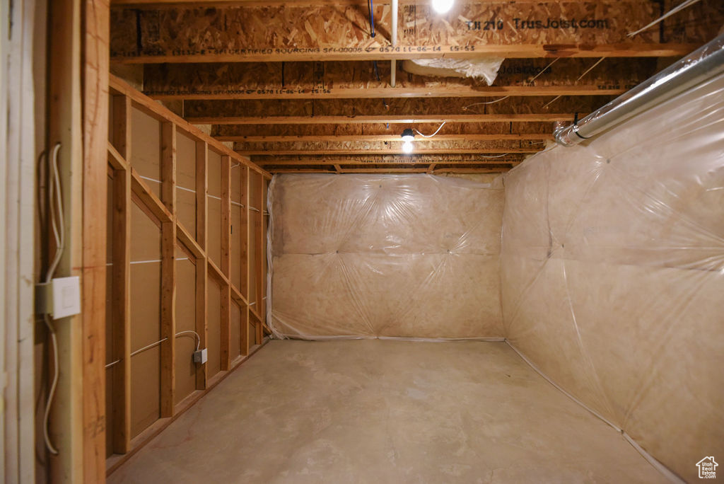View of basement