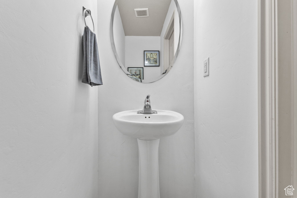 View of bathroom