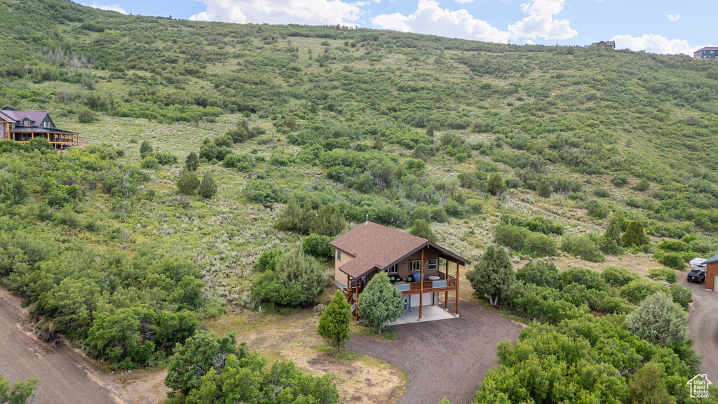 Aerial view of property and surrounding area