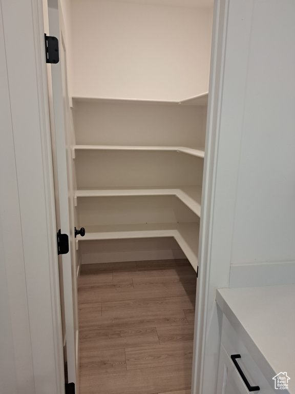View of storage area