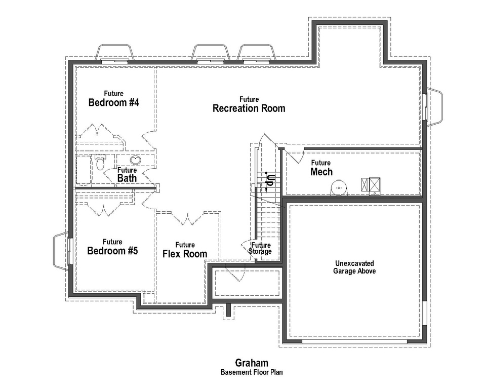 View of home floor plan