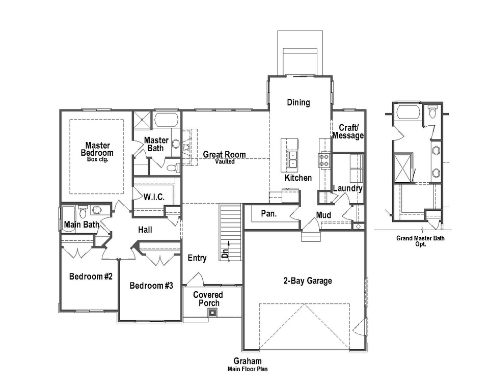 View of floor plan / room layout