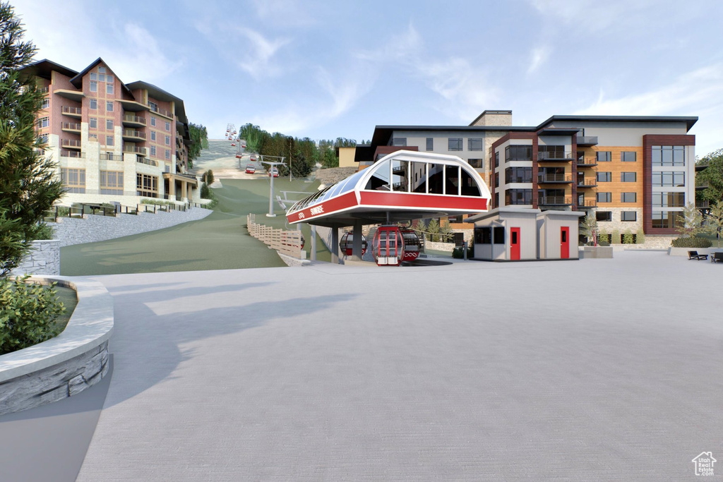 View of apartment building / complex