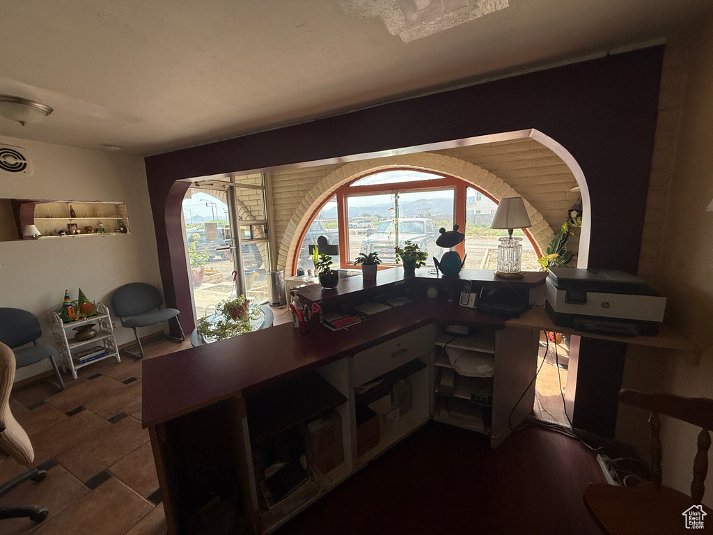View of home office