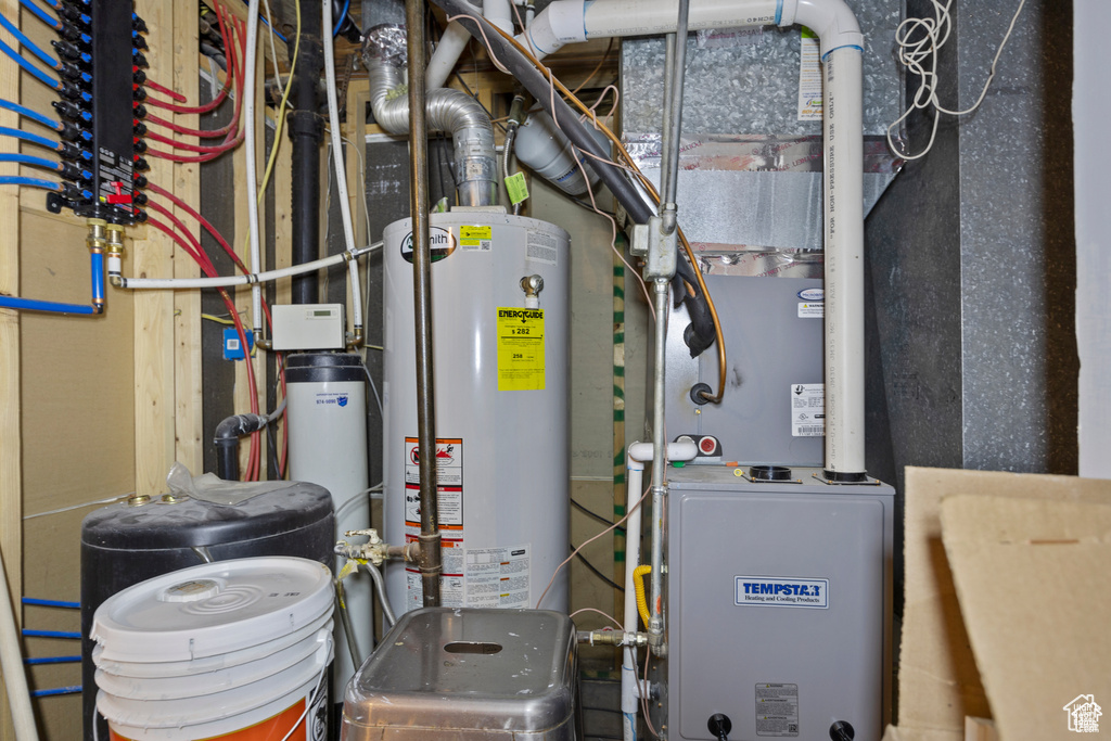 Utilities featuring water heater