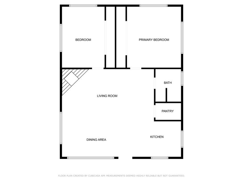 View of room layout