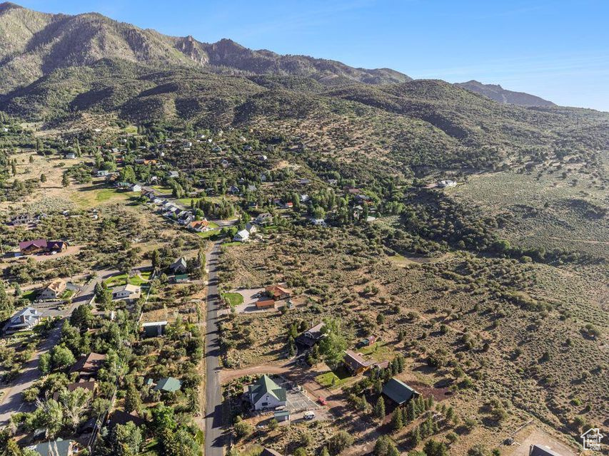 View of mountain background
