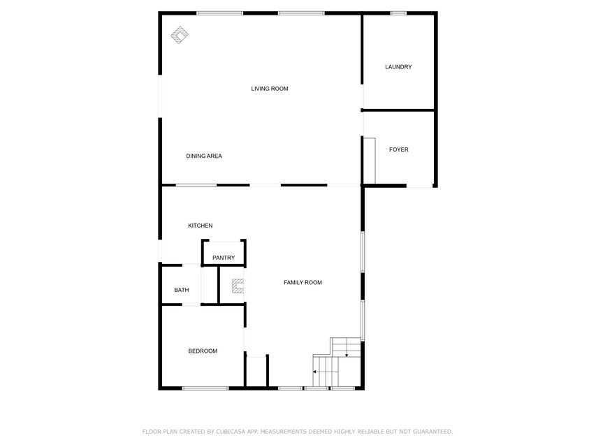 View of home floor plan