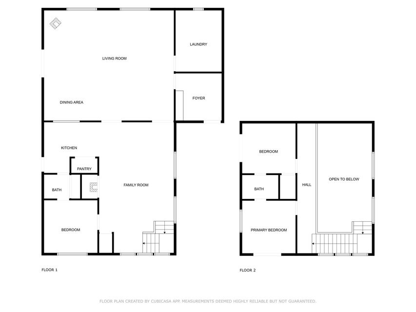 View of room layout