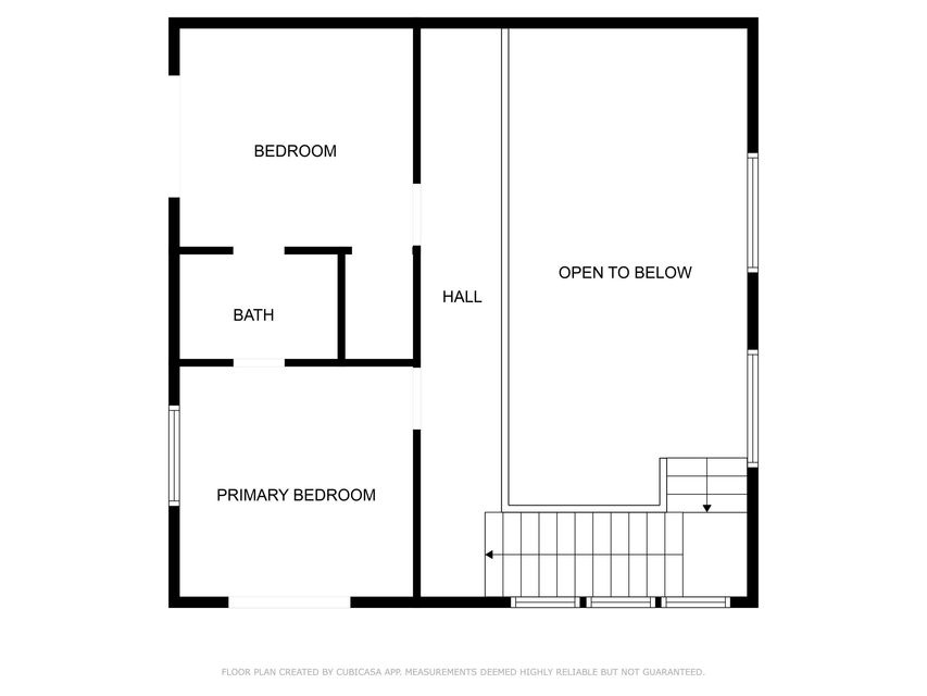 View of room layout