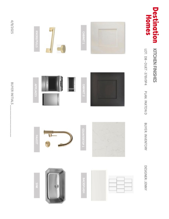 View of miscellaneous listing collateral