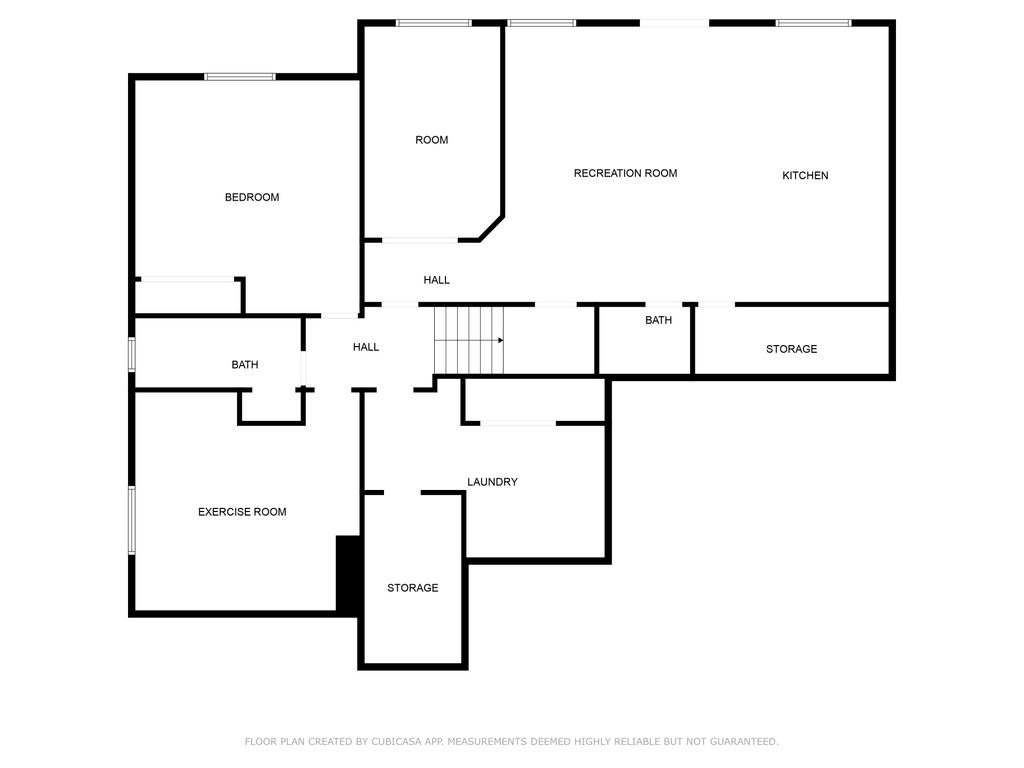 View of room layout