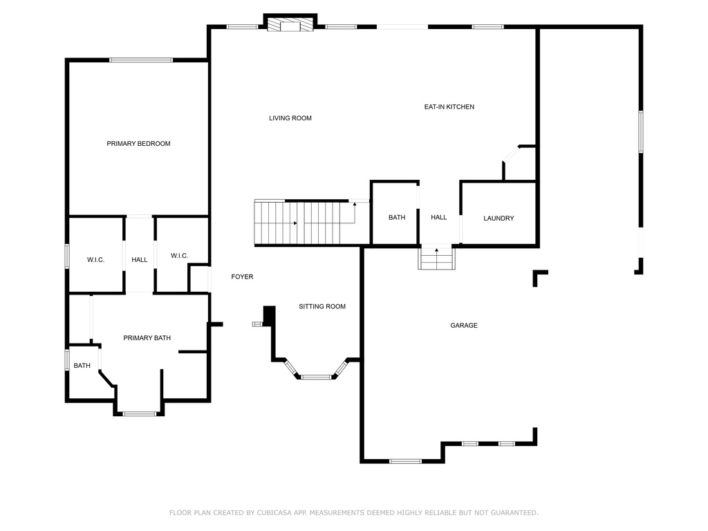 View of room layout
