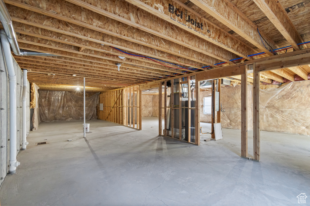 View of basement