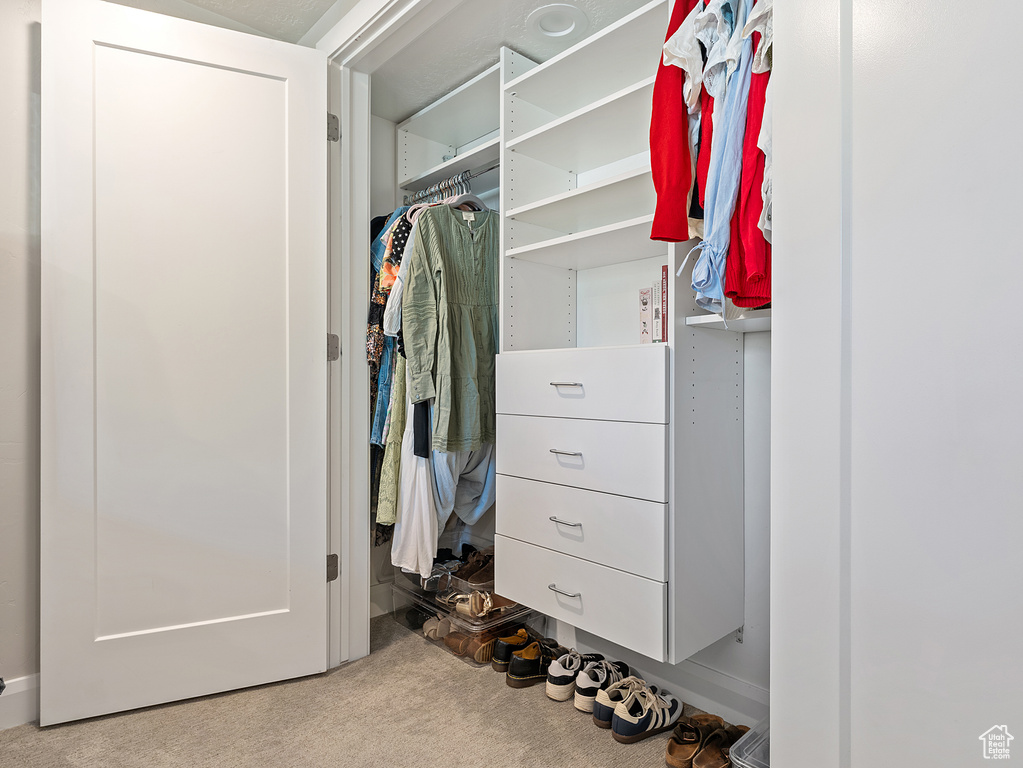 View of closet