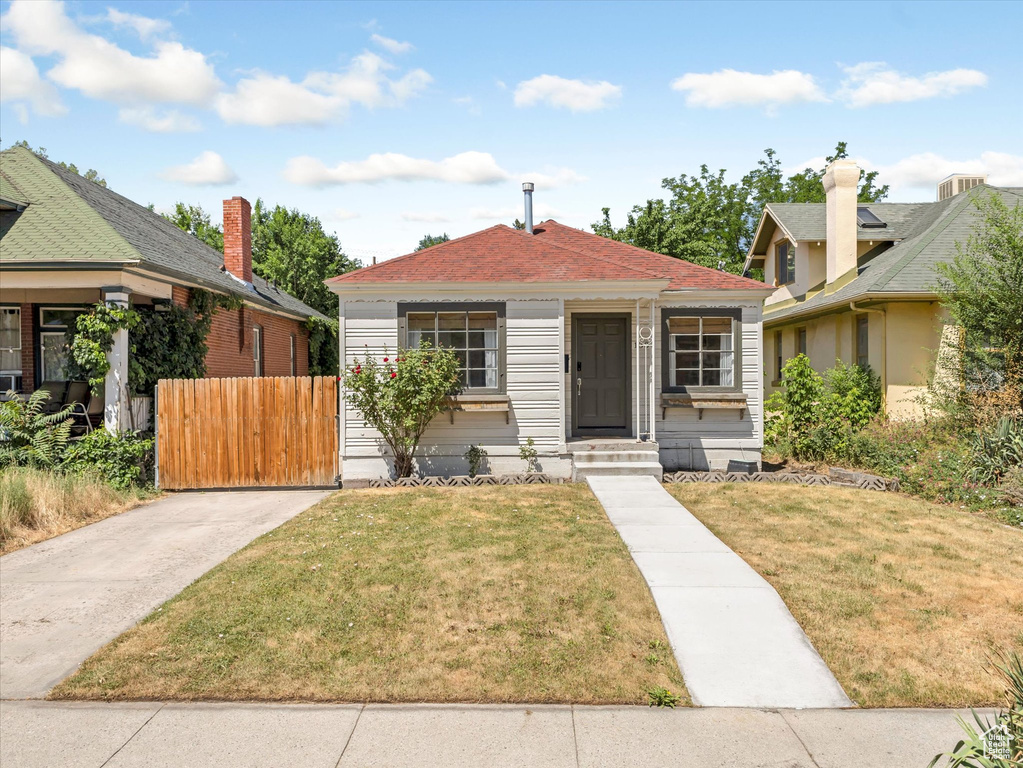 View of bungalow