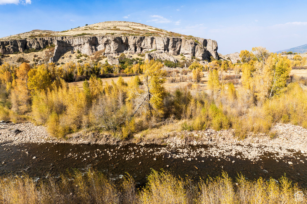 View of mountain backdrop