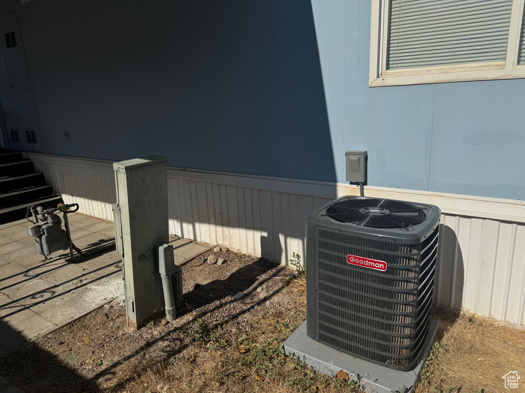 Exterior view of a cooling unit