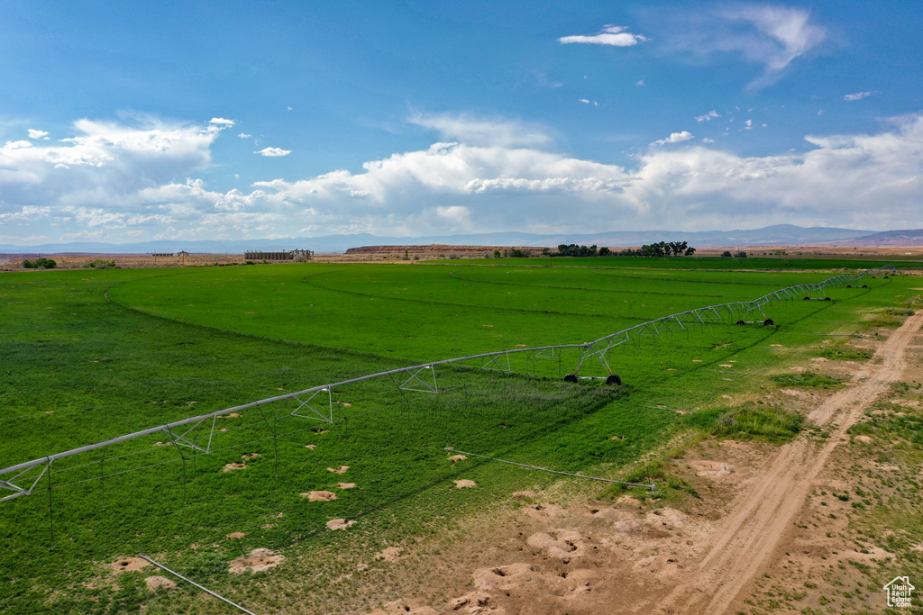 View of yard with a view of countryside and an area for soccer