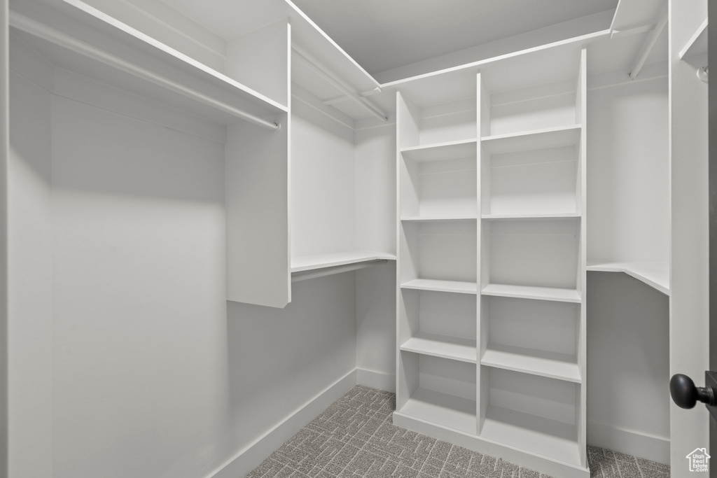 View of spacious closet
