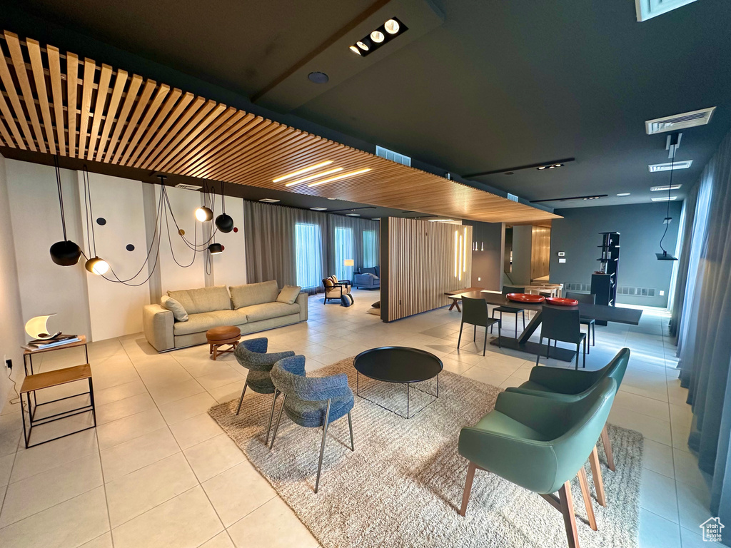 View of community lobby