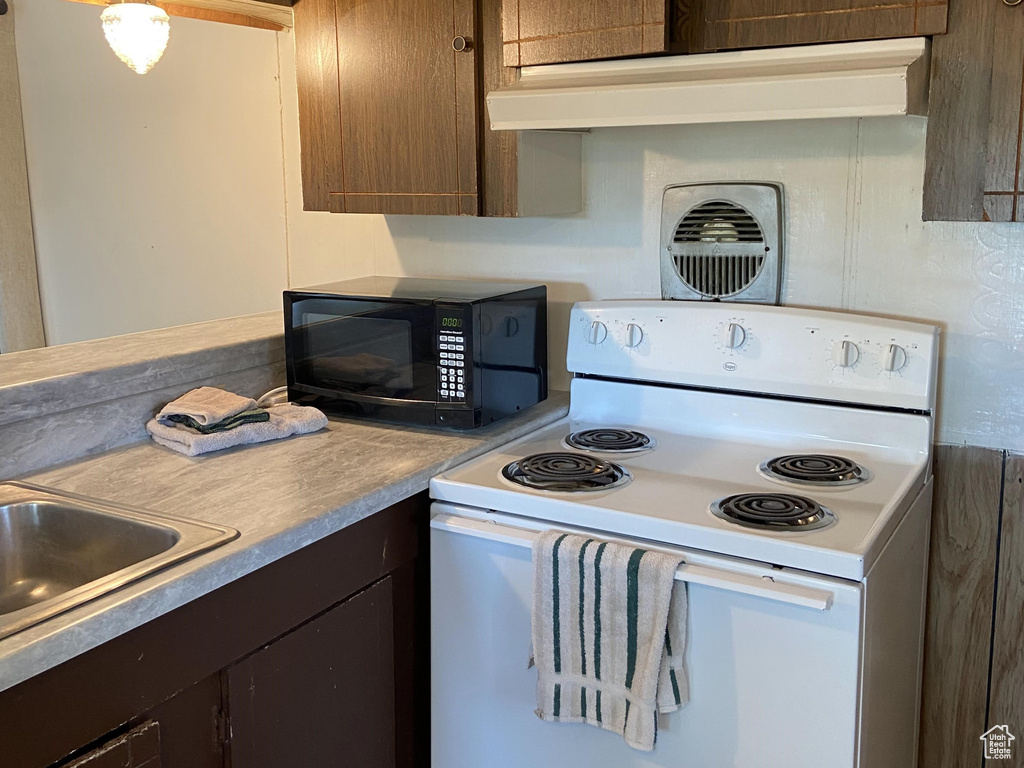 View of kitchen