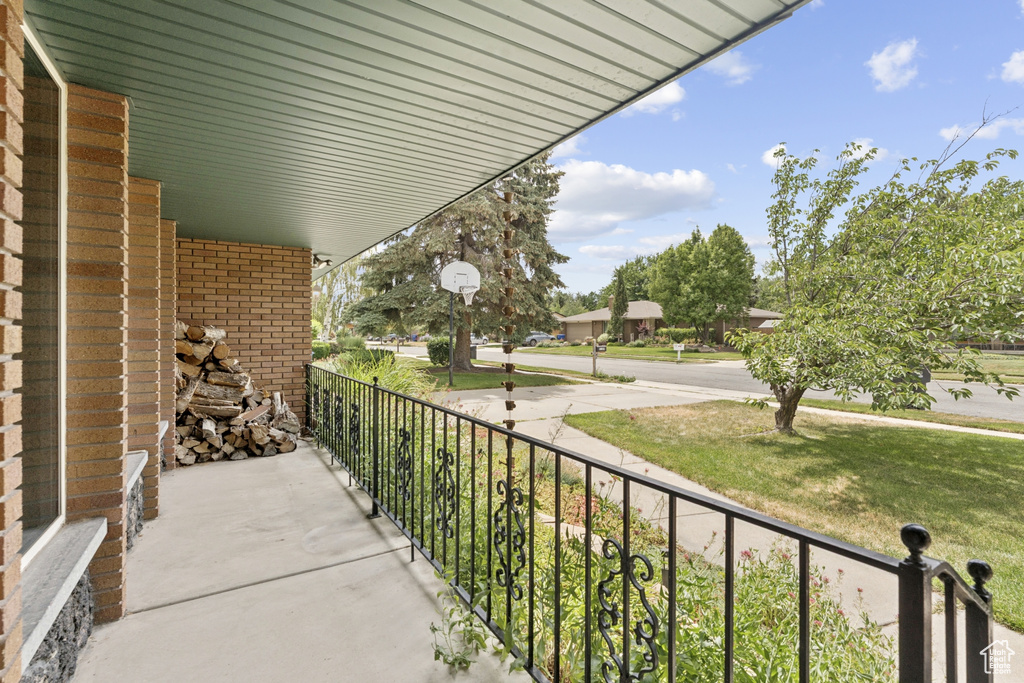 View of porch