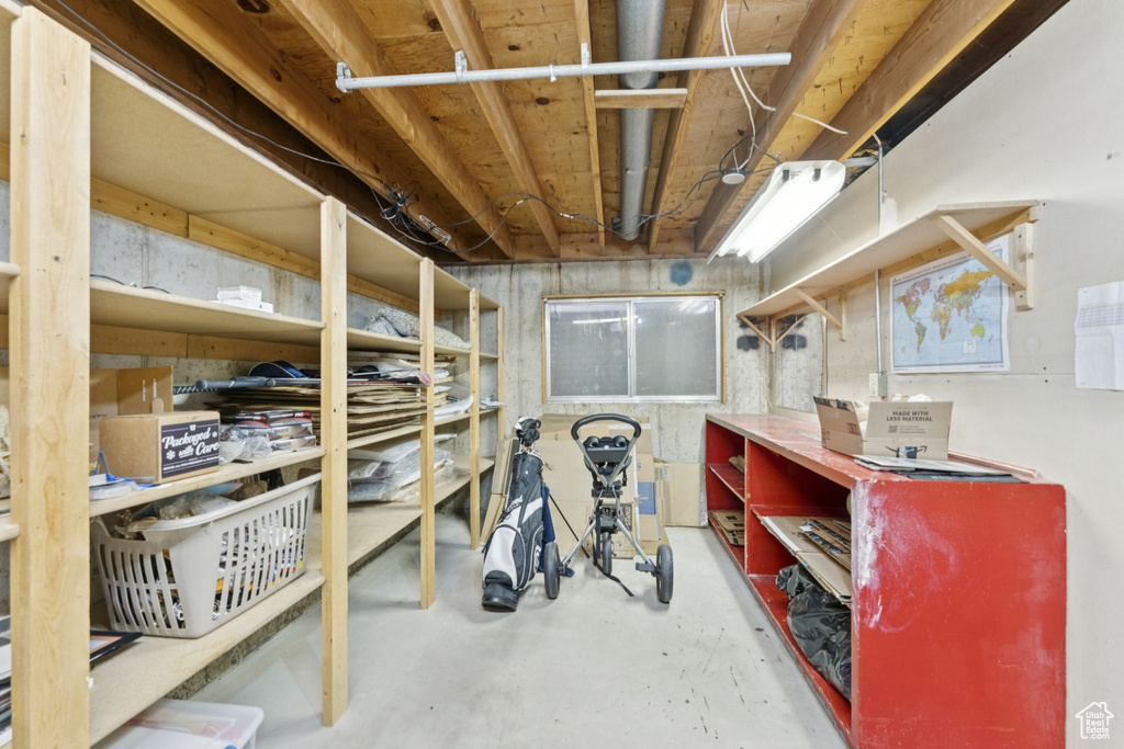 View of storage