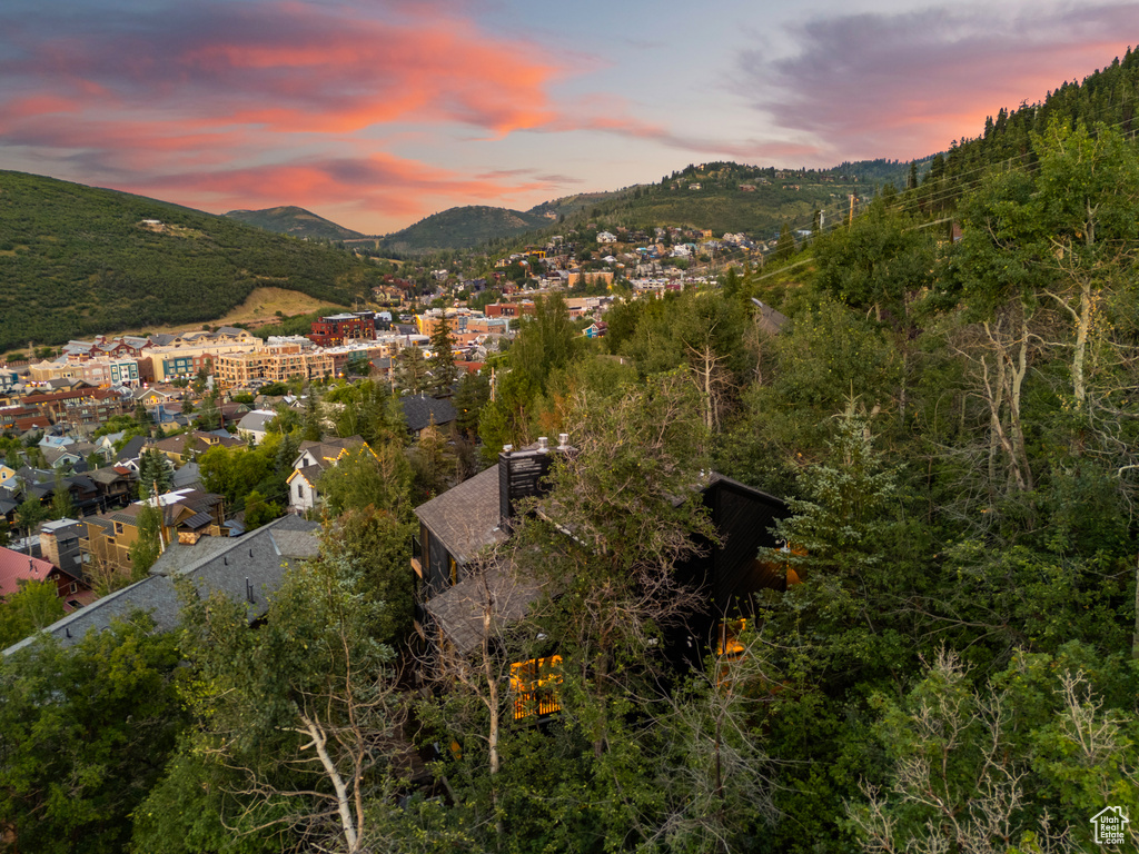 View of mountain backdrop