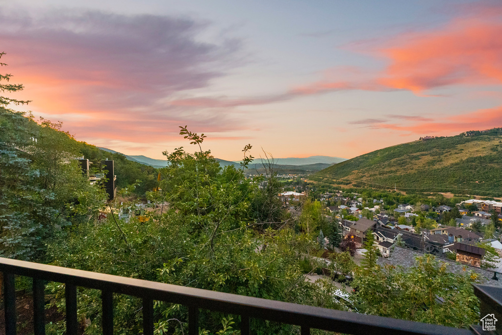 View of mountain backdrop