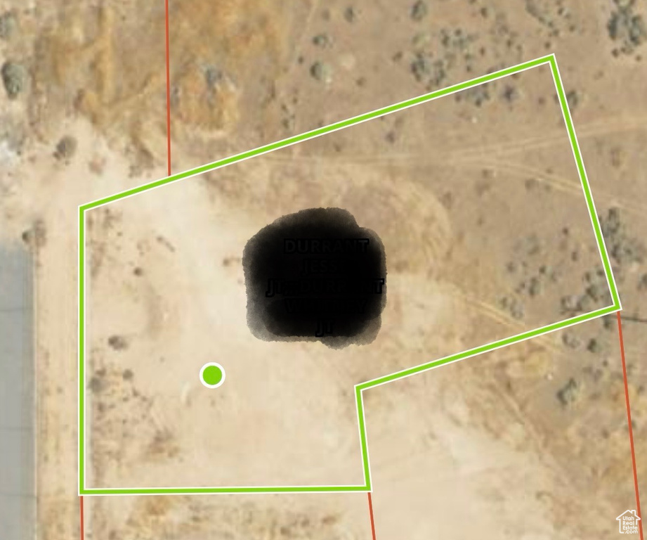 Map / location with property parcel outlined