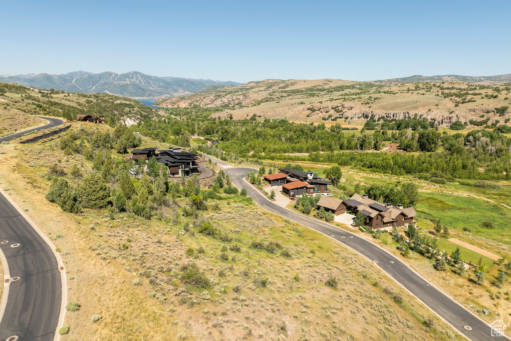 View of property location featuring mountains