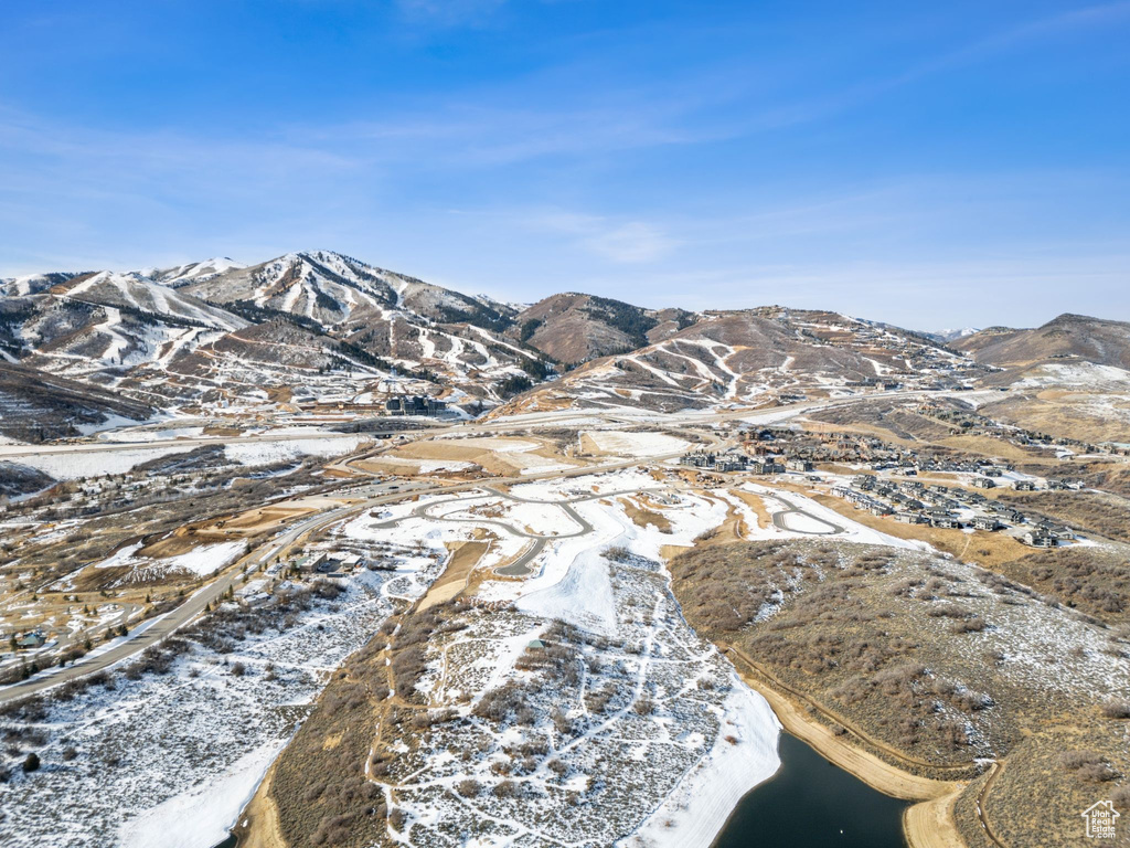 View of mountain background