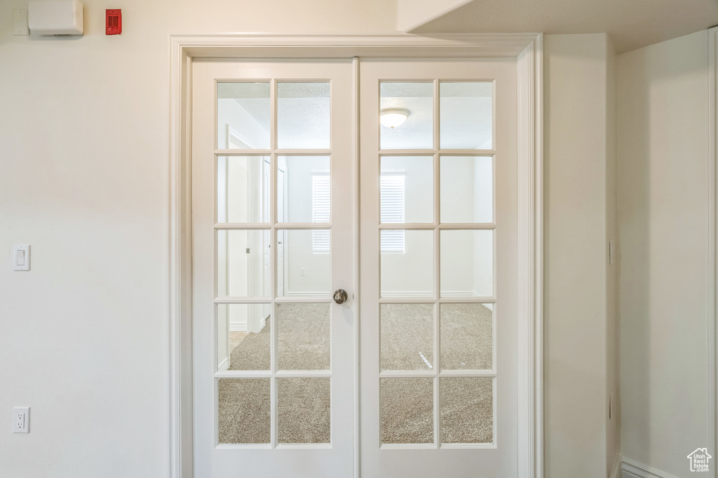 View of entryway