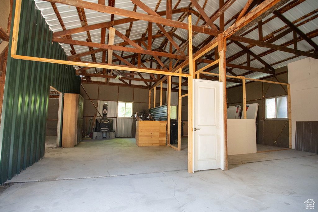View of stable